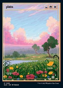 Foil】(1468)□フルアート□《平地/Plains》[SLD] 土地 | 日本最大級 
