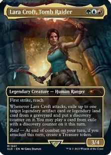 (1501)■ボーダーレス■《Lara Croft, Tomb Raider》[SLD] 金