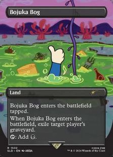 【Foil】(1532)《ボジューカの沼/Bojuka Bog》[SLD] 土地