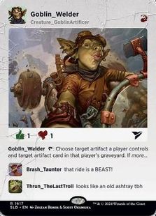 1617)《ゴブリンの溶接工/Goblin Welder》[SLD] 赤 | 日本最大級 MTG 