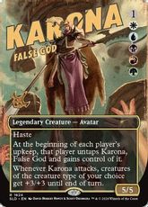 【Foil】(1624)《邪神カローナ/Karona, False God》[SLD] 金