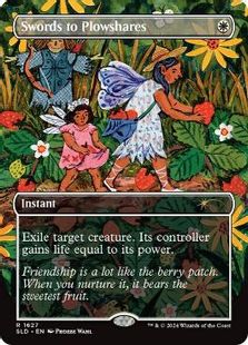 1627)《剣を鍬に/Swords to Plowshares》[SLD] 白 | 日本最大級 MTG 