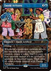 【Foil】(1628)《フェアリーの職工/Faerie Artisans》[SLD] 青