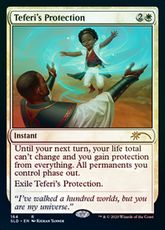 【Foil】(164)《テフェリーの防御/Teferi's Protection》[SLD] 白R