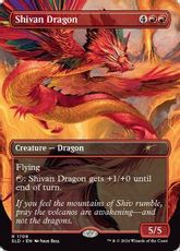 【Foil】(1709)■ボーダーレス■《シヴ山のドラゴン/Shivan Dragon》[SLD] 赤