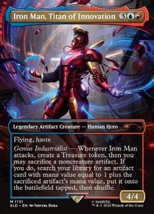 Foil】(1731)□ボーダーレス□《革新の巨人、アイアンマン/Iron Man 