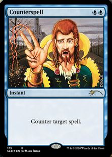 (175)《対抗呪文/Counterspell》[SLD] 青R