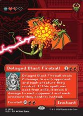 (1824)■ボーダーレス■《ディレイド・ブラスト・ファイアーボール/Delayed Blast Fireball》[SLD] 赤