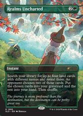 【Foil】(1895)■ボーダーレス■《未知な領域/Realms Uncharted》[SLD] 緑