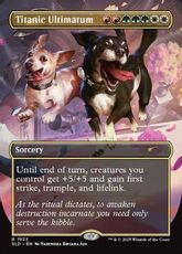 【Foil】(1923)■ボーダーレス■《タイタンの根本原理/Titanic Ultimatum》[SLD] 金