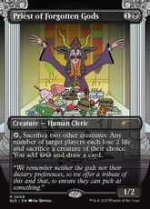 【Foil】(2006)■ボーダーレス■《忘れられた神々の僧侶/Priest of Forgotten Gods》[SLD] 黒