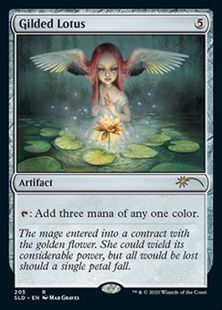 205)《金粉の水蓮/Gilded Lotus》[SLD] 茶R | 日本最大級 MTG通販 