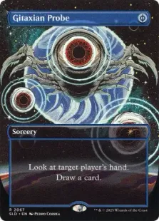 2067)□ボーダーレス□《ギタクシア派の調査/Gitaxian Probe》[SLD] 青