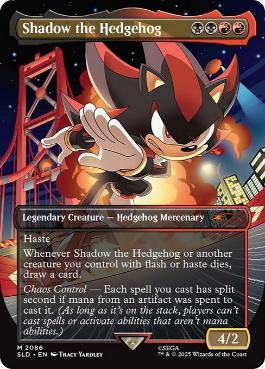 (2086)■ボーダーレス■《Shadow the Hedgehog》[SLD] 金
