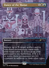 【Foil】(2104)■ボーダーレス■《屋敷の踊り/Dance of the Manse》[SLD] 金