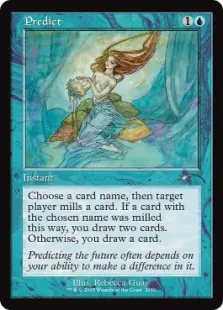 2156)《予報/Predict》[SLD] 青U | 日本最大級 MTG通販サイト「晴れる屋」
