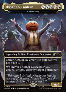 2170)□ボーダーレス□《Dwight o' Lantern》//《刈り取りの王/Reaper
