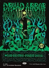 【Foil】(2281)■ボーダーレス■《ドライアドの東屋/Dryad Arbor》[SLD] 土地R