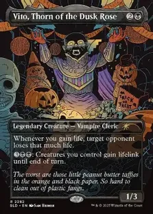 Foil】(2282)□ボーダーレス□《薄暮薔薇の棘、ヴィト/Vito, Thorn of