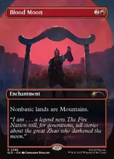 【Foil】(2288)■ボーダーレス■《血染めの月/Blood Moon》[SLD] 赤