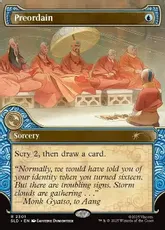 【Foil】(2301)■ショーケース■《定業/Preordain》[SLD] 青