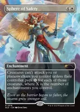 【Foil】(2316)■ボーダーレス■《安全の領域/Sphere of Safety》[SLD] 白