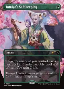 Foil】(2320)□ボーダーレス□《タミヨウの保管/Tamiyo's Safekeeping