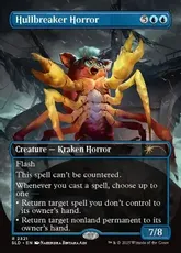 【Foil】(2321)■ボーダーレス■《船砕きの怪物/Hullbreaker Horror》[SLD] 青