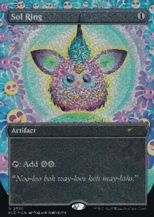SLD 太陽の指輪 / Sol Ring コンフェッティ・foil コンフェッティ・Foil】(2330)□ボーダーレス□《太陽の指輪/Sol Ring