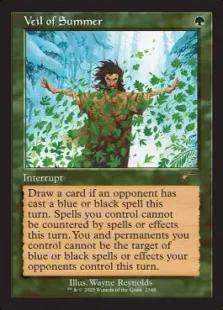 2348)□旧枠□《夏の帳/Veil of Summer》[SLD] 緑R | 日本最大級 MTG
