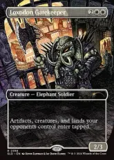 【Foil】(2358)■ボーダーレス■《ロクソドンの門番/Loxodon Gatekeeper》[SLD] 白R