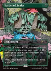 【Foil】(2365)■ボーダーレス■《硬化した鱗/Hardened Scales》[SLD] 緑R
