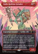 【Foil】(2406)■ボーダーレス■《面晶体の掘削者、ザダ/Zada, Hedron Grinder》[SLD] 赤