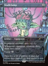 【Foil】(2416)■ボーダーレス■《頭蓋骨絞め/Skullclamp》[SLD] 茶