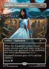 【Foil】(2450)■ボーダーレス■《戦前の正装/Pre-War Formalwear》[SLD] 白R