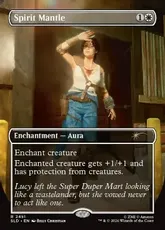 【Foil】(2451)■ボーダーレス■《霊魂のマントル/Spirit Mantle》[SLD] 白R