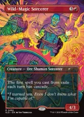 【Foil】(2494)■ボーダーレス■《暴走魔法のソーサラー/Wild-Magic Sorcerer》[SLD] 赤R