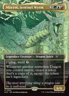 2500)□ボーダーレス□《歩哨竜、ミーリム/Miirym, Sentinel Wyrm