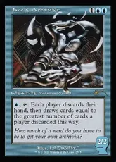 【Foil】(2515)《ジェイスの文書管理人/Jace's Archivist》[SLD] 青R