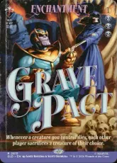 【Foil】(2615)■ボーダーレス■《墓穴までの契約/Grave Pact》[SLD] 黒