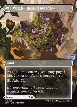 Foil】(2655)□ボーダーレス□《魔女の結界師/Witch Enchanter