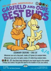 (2668)■ボーダーレス■《Garfield and Odie, Best Buds》//《離れられない二匹、リンとセリ/Rin and Seri, Inseparable》[SLD] 金R