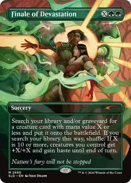 破滅の終焉/Finale of Devastation》[WAR] 緑R | 日本最大級 MTG通販