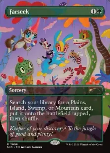 2698)□ボーダーレス□《遥か見/Farseek》[SLD] 緑R | 日本最大級 MTG