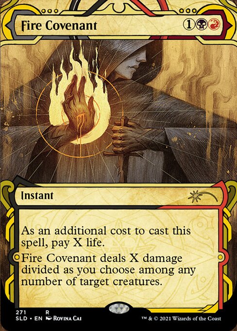 【Foil】(271)《Fire Covenant》[SLD] 金R