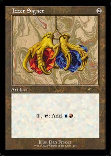(293)■旧枠■《イゼットの印鑑/Izzet Signet》[SLD] 茶R