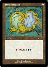 【エッチング・Foil】(295)■旧枠■《シミックの印鑑/Simic Signet》[SLD] 茶R