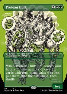 (319)■ボーダーレス■《変幻の大男/Protean Hulk》[SLD] 緑R