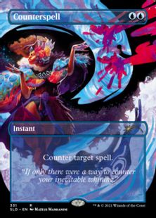 (331)■ボーダーレス■《対抗呪文/Counterspell》[SLD] 青R