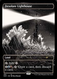 (352)■フルアート■《僻地の灯台/Desolate Lighthouse》[SLD] 土地R